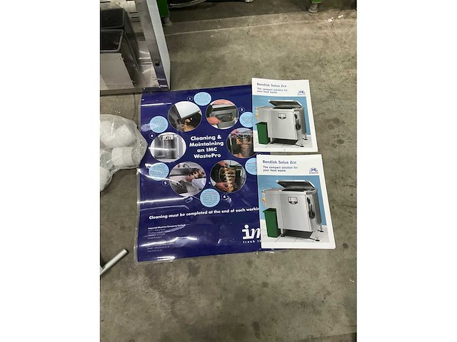 Imc waste pro bench unit 1000-725 voedsel schredder - afbeelding 3 van  13