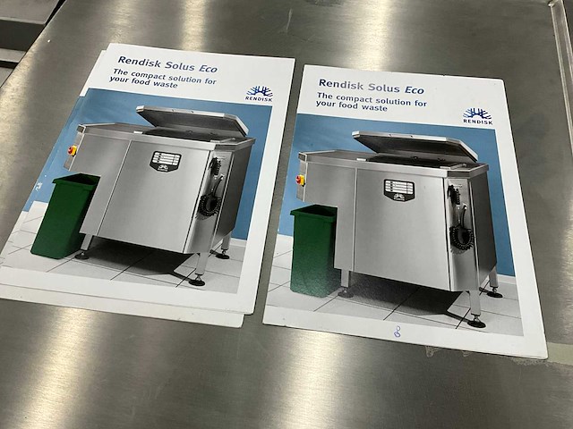 Imc waste pro bench unit 1000-725 voedsel schredder - afbeelding 4 van  13