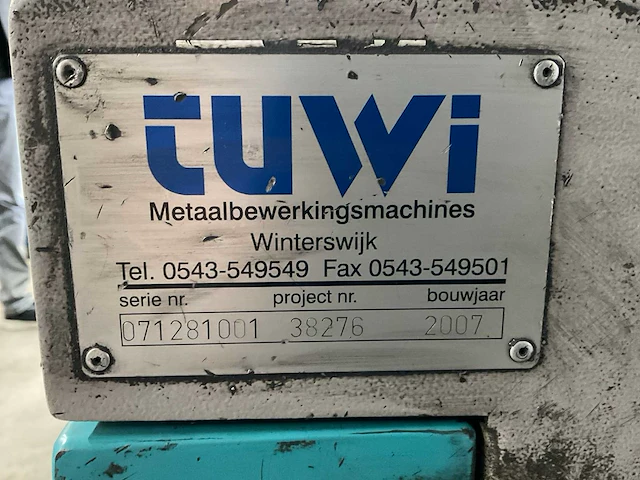 Imet - 2007 - sirio 370 af-e - semi en volautomatische afkortcirkelzaagmachine - afbeelding 11 van  20