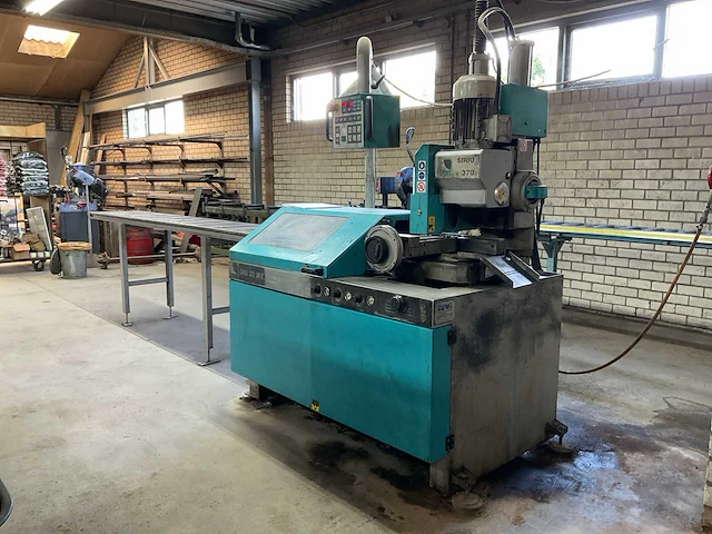 Imet - 2007 - sirio 370 af-e - semi en volautomatische afkortcirkelzaagmachine - afbeelding 12 van  20