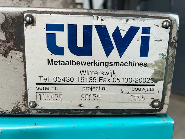 Imet - bs 280 + - bandzaagmachine - 1995 - afbeelding 10 van  11
