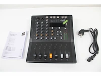 Img stageline mxr40pro 4kanaals audiomengpaneel met geïntegreerde mp3speler bluetooth ontvanger en dsp zwart - afbeelding 3 van  4