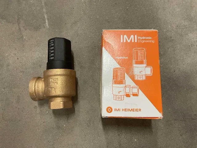 Imi heimeier hydrolux dn25 5501-04.000 drukverschil-overstroomventiel (2x) - afbeelding 1 van  1