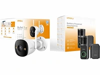 Imou bullet 3 3k - beveiligingscamera | imou deurbel 2s kit - video deurbel - afbeelding 1 van  2