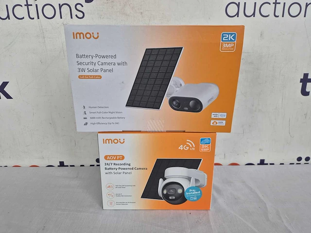 Imou cell go full color met zonnepaneel - beveiligingscamera - afbeelding 2 van  2