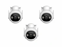 Imou cruiser 2 - beveiligingscamera voor buiten - 3k beeldkwaliteit - panoramisch draaien en kantelen voor volledige dekking - wifi 6 - slimme kleuren nachtzicht - accurate detectiebereik tot 22m voor personen en 44m voor auto's - ip66 weerbestendig - afbeelding 1 van  2