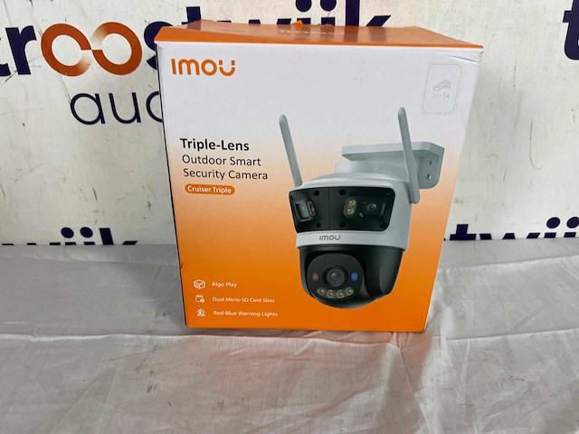 Imou cruiser triple torentje ip-beveiligingscamera buiten 2880 x 1620 pixels plafond/muur - afbeelding 2 van  2