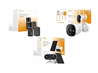Imou deurbel 2s kit - slimme draadloze video deurbel - + imou cell go full color met zonnepaneel - beveiligingscamera - afbeelding 1 van  2