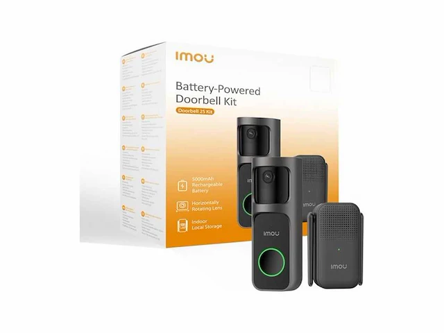 Imou deurbel 2s kit - slimme draadloze video deurbel - afbeelding 1 van  3