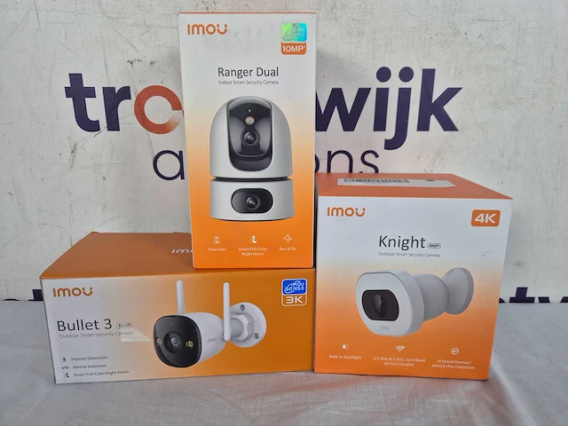Imou ranger dual 10mp - beveiligingscamera - wit - beveiligingscamera binnen - afbeelding 2 van  2