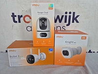 Imou ranger dual 10mp - beveiligingscamera - wit - beveiligingscamera binnen - afbeelding 2 van  2