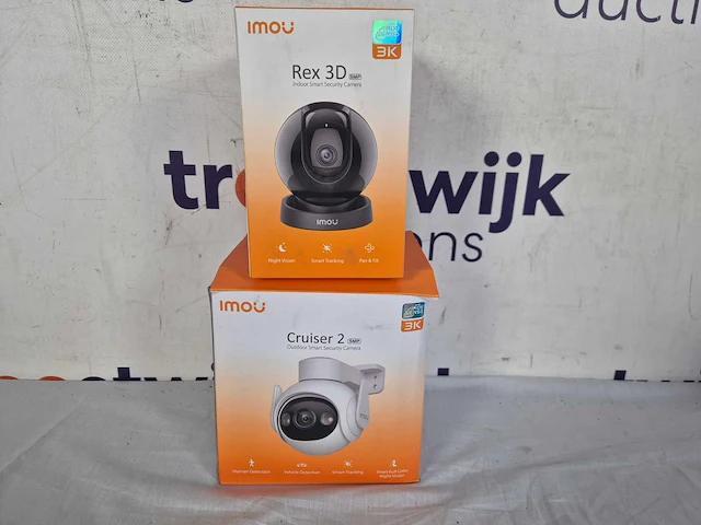 Imou rex 3d petcam – huisdiercamera met 3k beeld + imou cruiser 2 - afbeelding 2 van  2