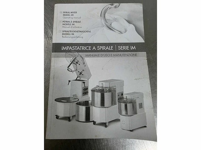 Impastatrice cp - 2014 - cpm 122vb - spiraalkneder - afbeelding 7 van  7