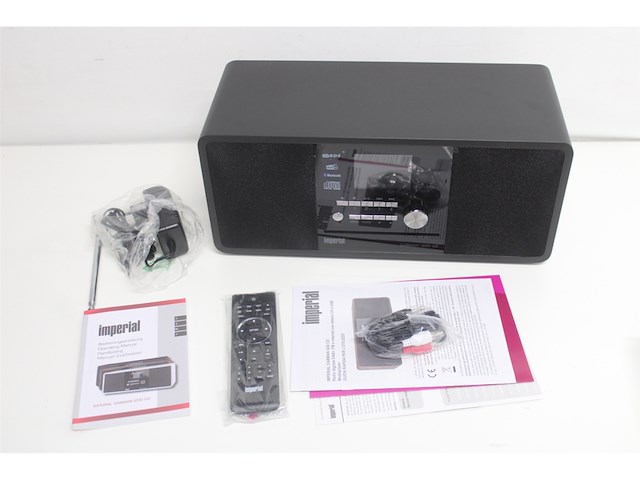 Imperial dabman i200 cd internetradio/dab+-radio digitale radio met cd-speler zwart - afbeelding 4 van  4