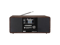 Imperial dabman i200 internet/dab+ radio met cdspeler (stereogeluid fm wlan aux in lineout hoofdtelefoonuitgang inclusief voeding) bruin - afbeelding 2 van  4