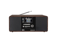 Imperial dabman i200 internet/dab+ radio met cdspeler (stereogeluid fm wlan aux in lineout hoofdtelefoonuitgang inclusief voeding) bruin - afbeelding 4 van  4