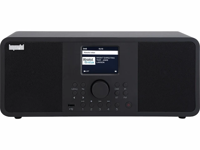 Imperial dabman i205 internetradio/dab+ 2 x 15 watt streamingdiensten bluetooth webradio fm-radio kleurendisplay app-bediening wekker zwart - afbeelding 2 van  5