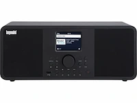 Imperial dabman i205 internetradio/dab+ 2 x 15 watt streamingdiensten bluetooth webradio fm-radio kleurendisplay app-bediening wekker zwart - afbeelding 2 van  5