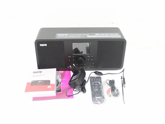 Imperial dabman i205 internetradio/dab+ 2 x 15 watt streamingdiensten bluetooth webradio fm-radio kleurendisplay app-bediening wekker zwart - afbeelding 5 van  5
