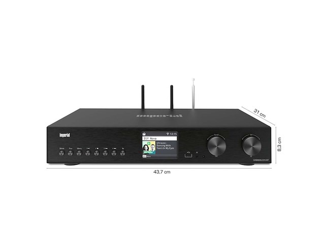 Imperial dabman i510 bt hifituner internetradio/digitale radio (dab+ / dab/fm/wlan/lan bluetooth verzenden en ontvangen usb - afbeelding 1 van  6