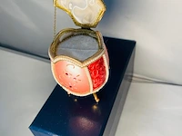 Imperial egg sieradendoos - moderne reproductie - afbeelding 5 van  5