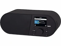 Imperial i105 wi-fi internetradio met 2,4 inch kleurenscherm zwart - afbeelding 1 van  5