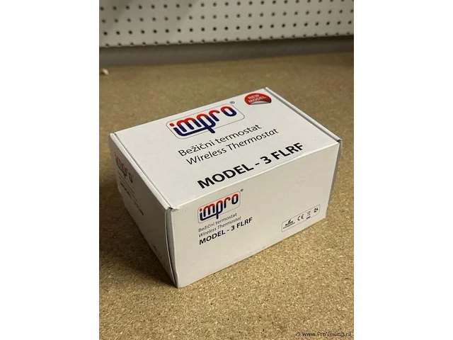 Impro wireless thermostat model 3 flrf - afbeelding 1 van  2