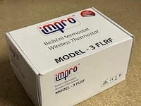 Impro wireless thermostat model 3 flrf - afbeelding 1 van  2