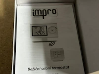 Impro wireless thermostat model 3 flrf - afbeelding 2 van  2