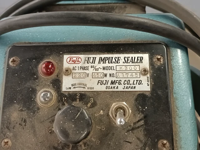 Impulsen sealer, fuji, k300 - afbeelding 4 van  5