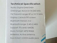 In-car dab & fm transmitter bluetooth - afbeelding 6 van  6