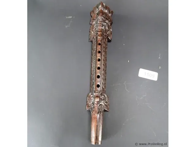 In coromandel gesneden fluit - afbeelding 2 van  5