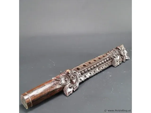 In coromandel gesneden fluit - afbeelding 3 van  5