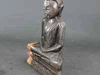 In coromandelhout gesneden boeddha - afbeelding 2 van  5