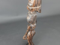 In coromandelhout gesneden indische dame - afbeelding 4 van  5