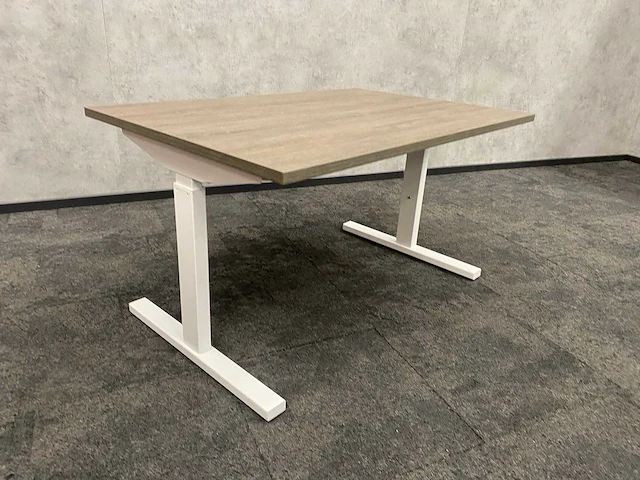 In hoogte instelbaar bureau 120x80 - afbeelding 3 van  9