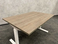 In hoogte instelbaar bureau 120x80 - afbeelding 8 van  9