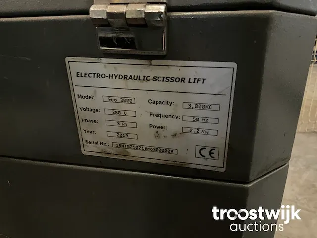 In hoogte verstelbare lastafel - afbeelding 5 van  13