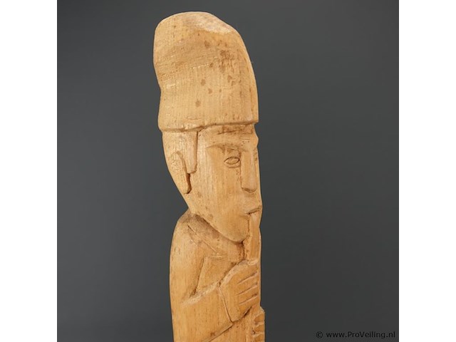 In hout gesneden fluitspeler - afbeelding 3 van  5