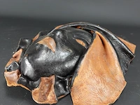 In leder gevormd masker - afbeelding 4 van  5