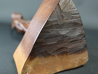 In teakhout gesneden indisch beeld - afbeelding 5 van  5