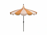 In the mood collection rissy parasol h238 x 220 cm bruin - afbeelding 1 van  3