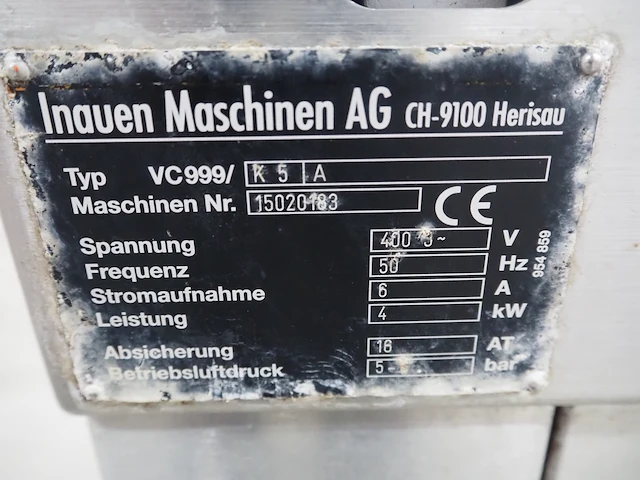 Inauen maschinen ag - afbeelding 5 van  18
