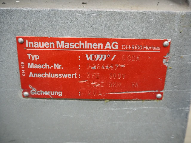 Inauen maschinen ag - afbeelding 2 van  12