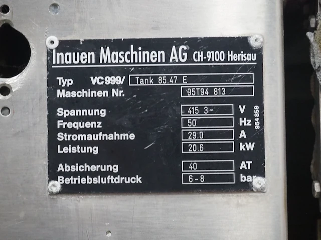 Inauen maschinen ag - afbeelding 4 van  12