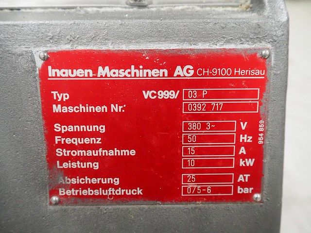 Inauen maschinen ag - afbeelding 4 van  12
