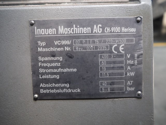 Inauen maschinen ag - afbeelding 7 van  15