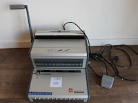Inbindapparaat albyco binder-d310 met voetpedaal. - afbeelding 1 van  2