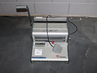 Inbindapparaat albyco binder-d310 met voetpedaal. - afbeelding 1 van  1