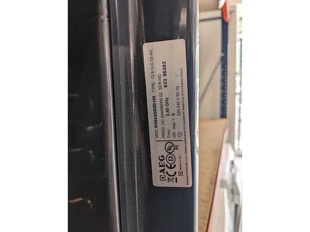 Inbouw combi magnetron / oven, aeg, km4400001m - afbeelding 10 van  10